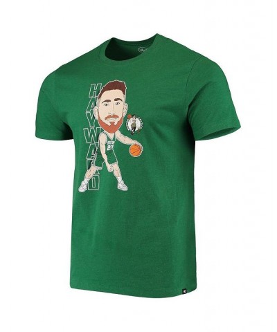 Men's '47 Gordon Hayward Heathered Kelly Green Boston Celtics Bobblehead T-shirt $24.35 T-Shirts