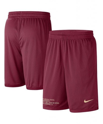 Men's Garnet Florida State Seminoles Performance Mesh Shorts $23.78 Shorts