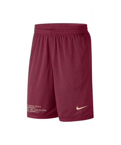 Men's Garnet Florida State Seminoles Performance Mesh Shorts $23.78 Shorts