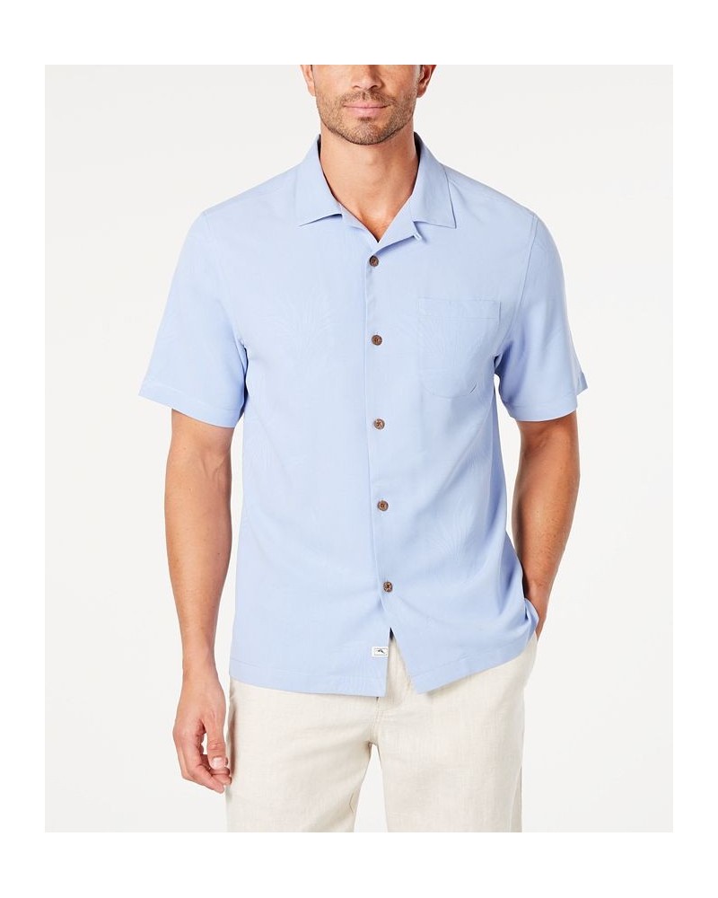 Men's Weekend Tropics Silk Shirt Blue $47.09 Shirts