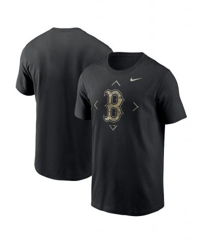 Men's Black Boston Red Sox Camo Logo T-shirt $26.99 T-Shirts