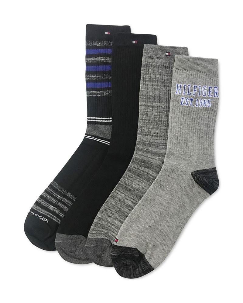 Men's 4-Pk. Performance Crew Socks Gray $13.92 Socks