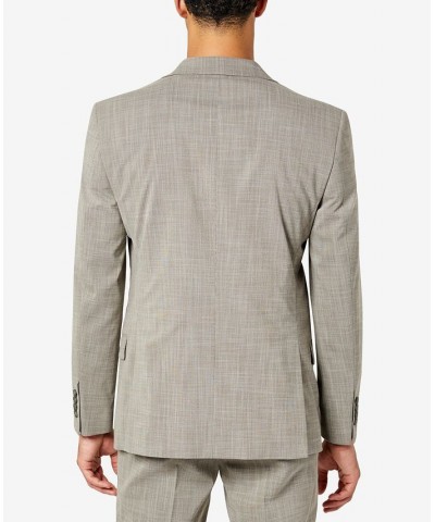 Men's Modern-Fit Window Stretch Suit Jacket Tan/Beige $50.60 Suits