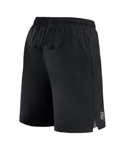 Men's Branded Black Pittsburgh Penguins Authentic Pro Rink Shorts $33.00 Shorts