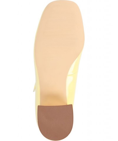 Women's Okenna Heels Yellow $52.99 Shoes