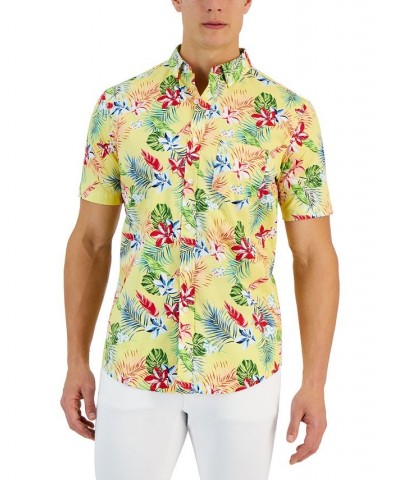 Men's Short Sleeve-Print Shirt PD07 $11.92 Shirts