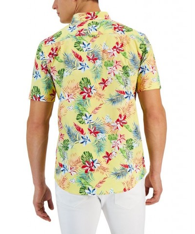 Men's Short Sleeve-Print Shirt PD07 $11.92 Shirts