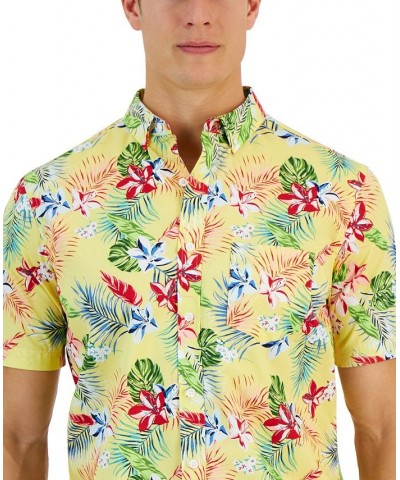 Men's Short Sleeve-Print Shirt PD07 $11.92 Shirts