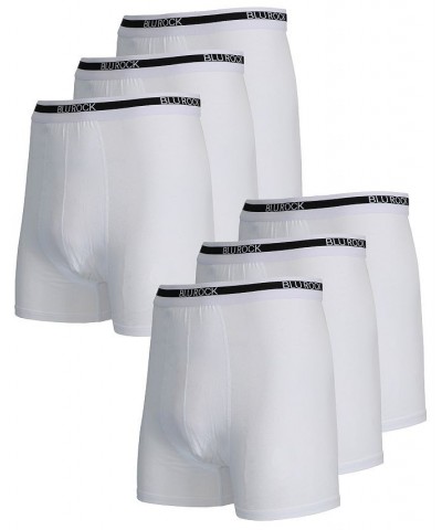 Men's Stretch Cotton Boxer Briefs Underwear, Pack of 6 PD03 $15.20 Underwear