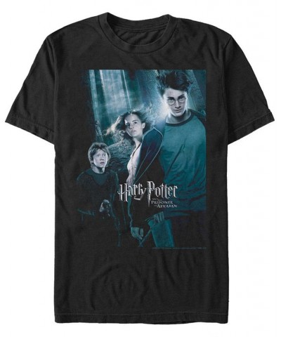 Harry Potter Men's Prisoner of Azkaban Forest Poster Short Sleeve T-Shirt $15.05 T-Shirts