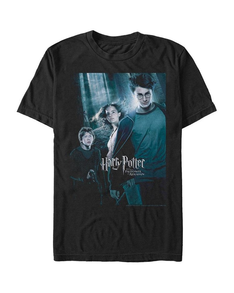 Harry Potter Men's Prisoner of Azkaban Forest Poster Short Sleeve T-Shirt $15.05 T-Shirts