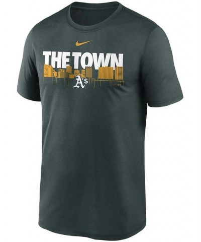 Men's Oakland Athletics Local Skyline Legend Performance T-Shirt $25.00 T-Shirts