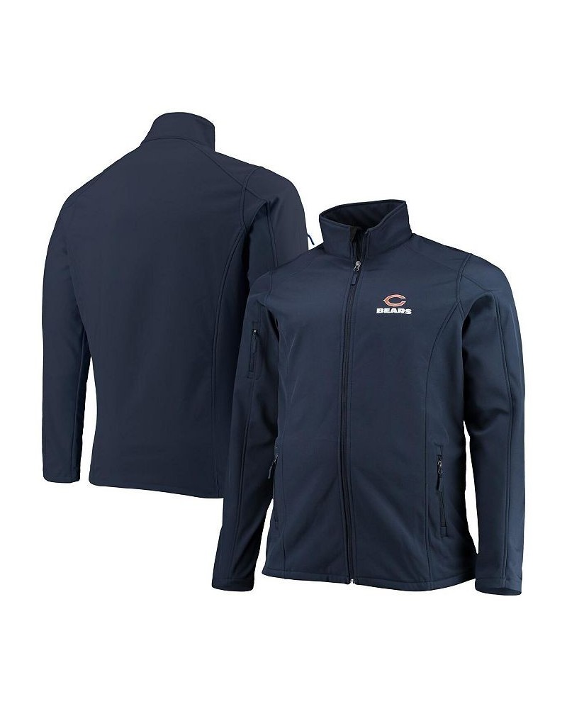 Men's Navy Chicago Bears Big and Tall Sonoma Softshell Full-Zip Jacket $38.50 Jackets