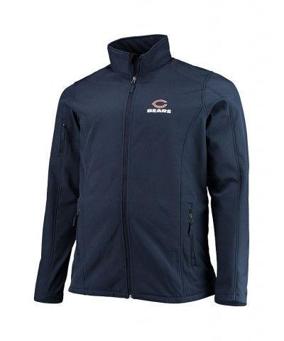 Men's Navy Chicago Bears Big and Tall Sonoma Softshell Full-Zip Jacket $38.50 Jackets