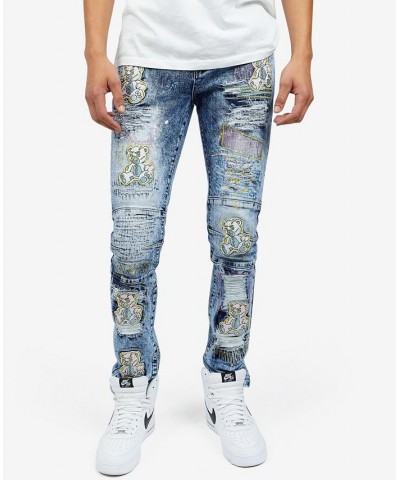 Men's Teddy Bear Jeans Multi $39.50 Jeans