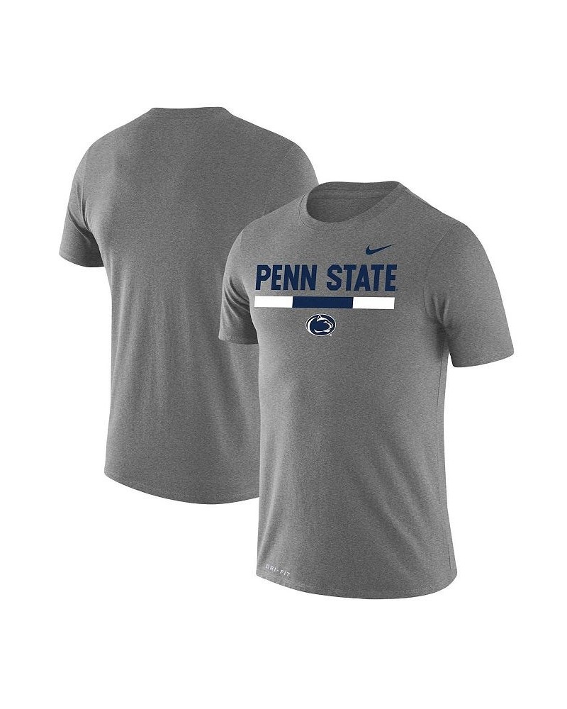 Men's Heathered Gray Penn State Nittany Lions Team DNA Legend Performance T-shirt $29.49 T-Shirts