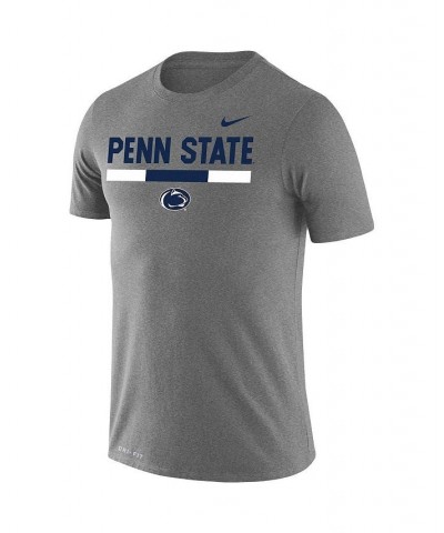 Men's Heathered Gray Penn State Nittany Lions Team DNA Legend Performance T-shirt $29.49 T-Shirts