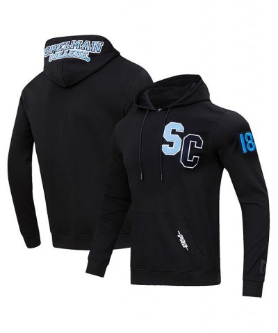 Men's Black Spelman College Jaguars University Classic Pullover Hoodie $33.00 Sweatshirt