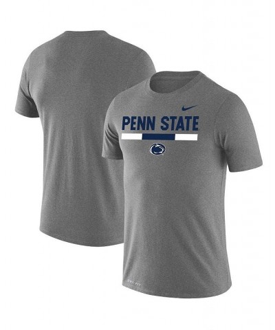 Men's Heathered Gray Penn State Nittany Lions Team DNA Legend Performance T-shirt $29.49 T-Shirts