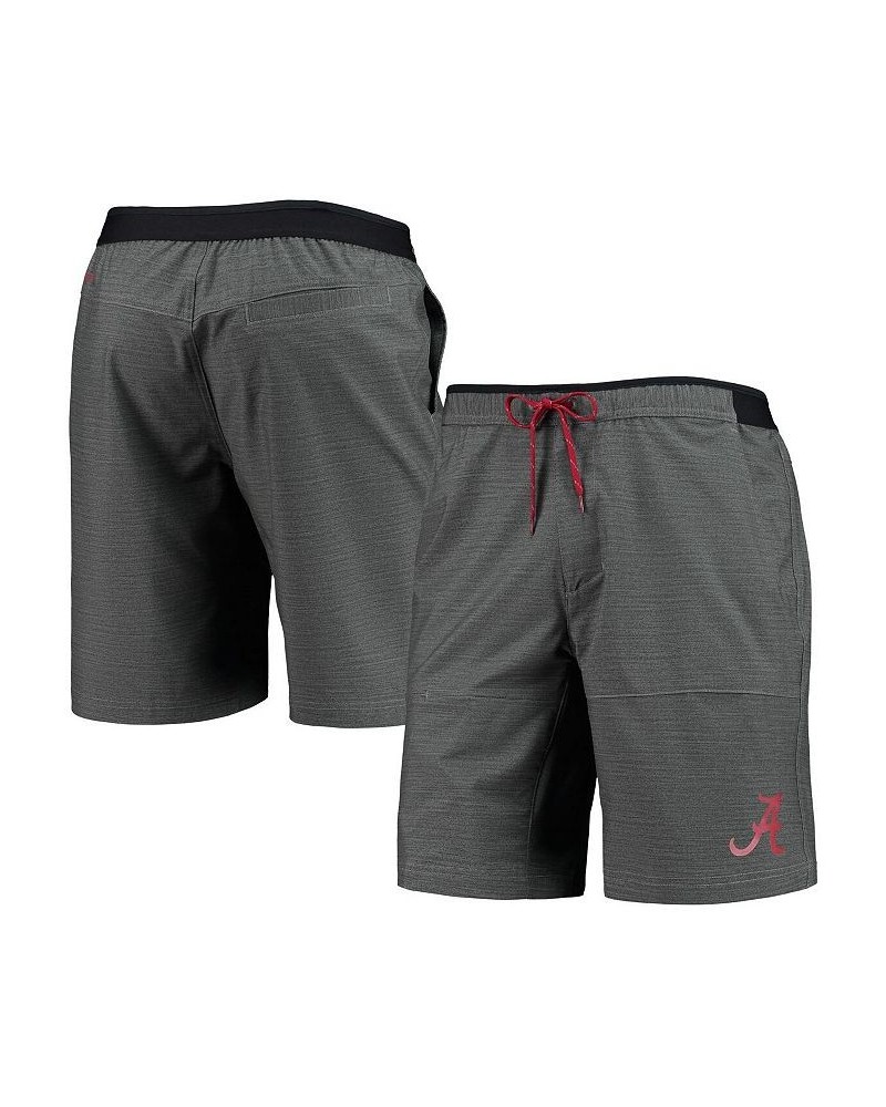 Men's Heathered Gray Alabama Crimson Tide Twisted Creek Omni-Shield Shorts $37.79 Shorts