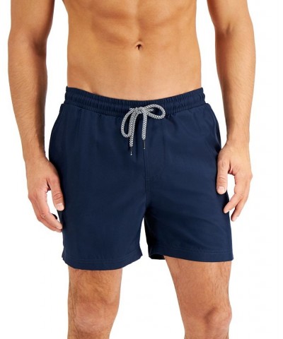 INC Men's Regular-Fit Quick-Dry Solid 5" Swim Trunks PD02 $17.39 Swimsuits