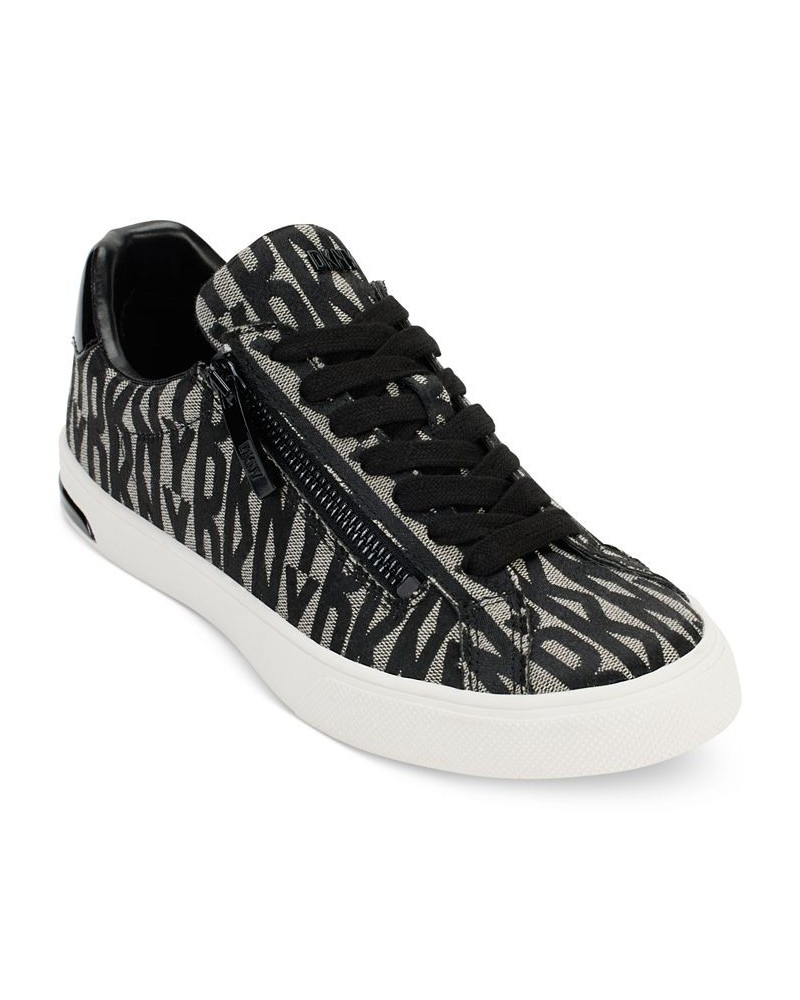 Sarai Lace-Up Zip Low-Top Sneakers Black/ Eggnog $62.55 Shoes