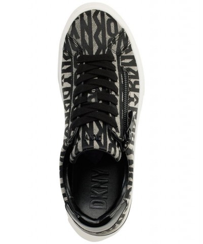 Sarai Lace-Up Zip Low-Top Sneakers Black/ Eggnog $62.55 Shoes