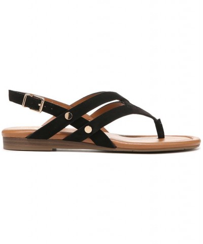 Gretchen Thong Sandals Black $43.60 Shoes