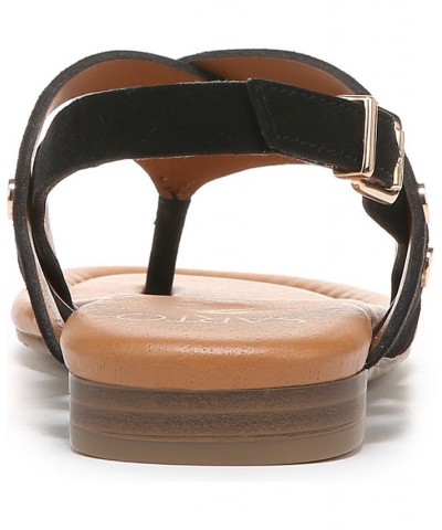 Gretchen Thong Sandals Black $43.60 Shoes