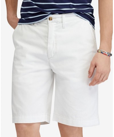 Men's Relaxed Fit Twill 10" Short White $41.79 Shorts