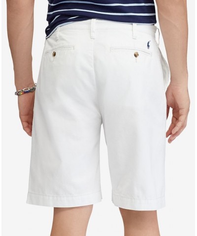 Men's Relaxed Fit Twill 10" Short White $41.79 Shorts