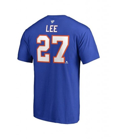 Men's Branded Anders Lee Royal New York Islanders Name and Number T-shirt $18.40 T-Shirts