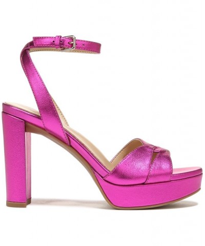 Nevena Ankle Strap Sandals Purple $45.78 Shoes