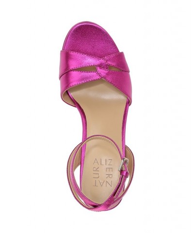 Nevena Ankle Strap Sandals Purple $45.78 Shoes