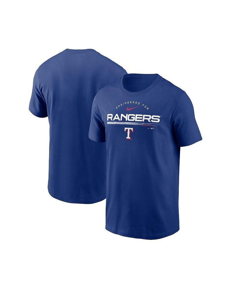 Men's Royal Texas Rangers Team Engineered Performance T-shirt $29.99 T-Shirts