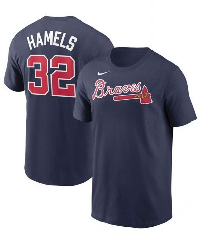 Men's Cole Hamels Navy Atlanta Braves Name Number T-shirt $23.00 T-Shirts