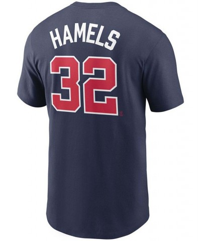 Men's Cole Hamels Navy Atlanta Braves Name Number T-shirt $23.00 T-Shirts