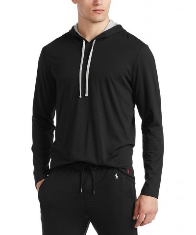 Men's Supreme Comfort Classic-Fit Pajama Hoodie Black $39.00 Pajama