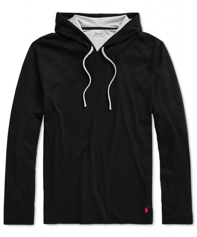 Men's Supreme Comfort Classic-Fit Pajama Hoodie Black $39.00 Pajama