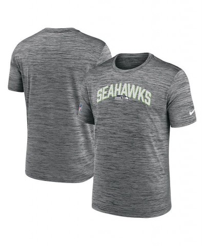 Men's Gray Seattle Seahawks Velocity Athletic Stack Performance T-shirt $18.00 T-Shirts