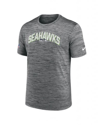 Men's Gray Seattle Seahawks Velocity Athletic Stack Performance T-shirt $18.00 T-Shirts