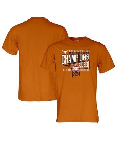 Men's Texas Orange Texas Longhorns 2023 Big 12 Men's Basketball Conference Tournament Champions Locker Room T-shirt $23.99 T-...