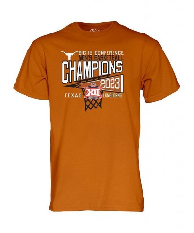 Men's Texas Orange Texas Longhorns 2023 Big 12 Men's Basketball Conference Tournament Champions Locker Room T-shirt $23.99 T-...