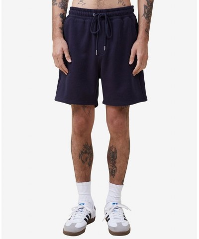 Men's Essential Fleece Shorts Blue $16.00 Shorts