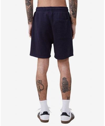 Men's Essential Fleece Shorts Blue $16.00 Shorts