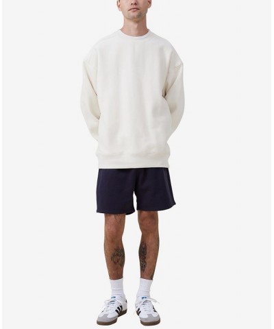 Men's Essential Fleece Shorts Blue $16.00 Shorts