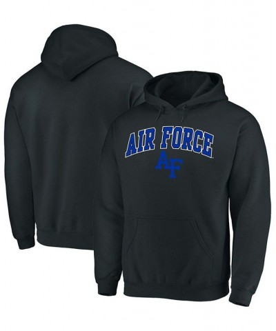 Men's Black Air Force Falcons Campus Pullover Hoodie $24.50 Sweatshirt