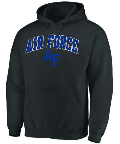 Men's Black Air Force Falcons Campus Pullover Hoodie $24.50 Sweatshirt