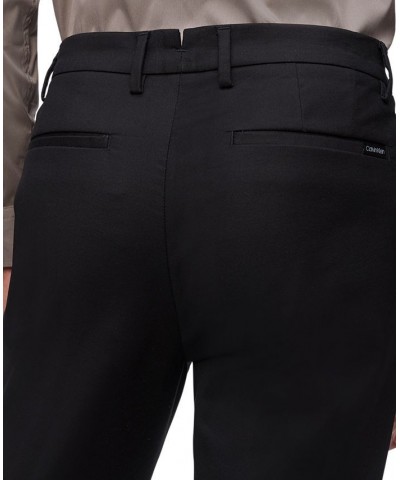 Men's Slim-Fit Modern Stretch Chino Pants Black $41.79 Pants