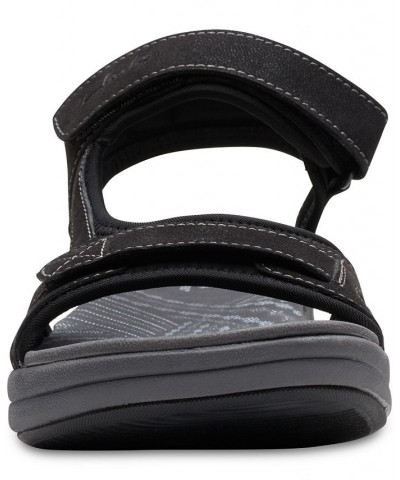 Women's Cloudsteppers Mira Bay Strappy Sport Sandals Black $37.40 Shoes